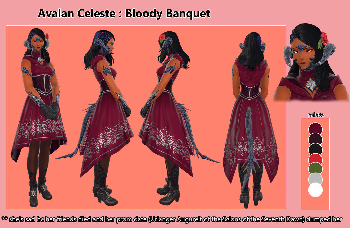 Bloody Banquet Attire